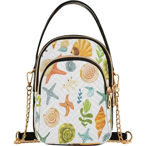 Handbags - Quilted Crossbody Bag for Women Small Travel Purse Phone Organizer